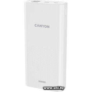 Купить CANYON [CNE-CPB2001W] White (10000mAh) в Минске, доставка по Беларуси