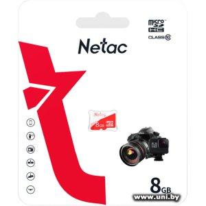 Купить Netac micro SDXC 8Gb [NT02P500ECO-008G-S] в Минске, доставка по Беларуси