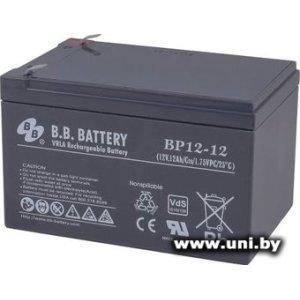 B.B. Battery BP12-12 12V 12Ah