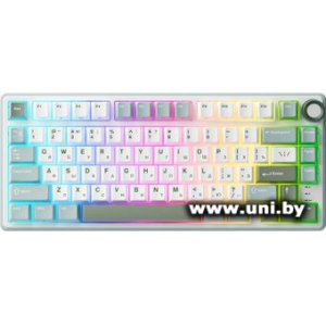 Royal Kludge R75 RGB Sky Cyan (RK Brown)