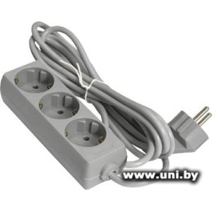 Фильтр сетевой ExeGate ECE-3-1.8G (EX285802RUS) 1.8m Grey 3 роз