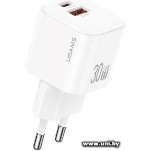 Usams CC263 30W GaN White (CC263TC02)