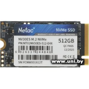 Netac 512Gb M.2 PCI-E SSD NT01NV30ES-512-E4X