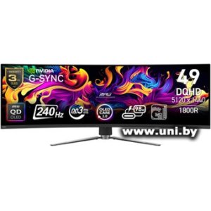 MSI 49` MPG 491CQPX QD-OLED